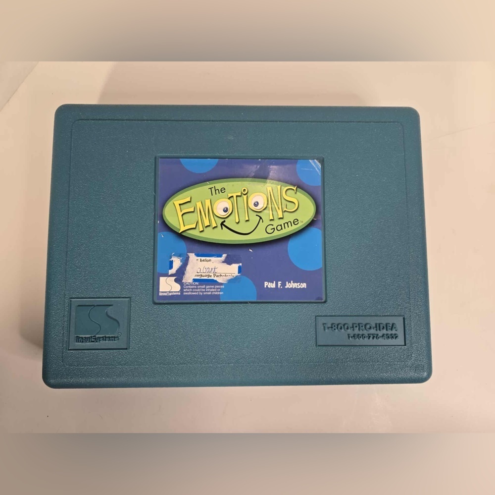 LinguiSystems The Emotions Game Educational Game Complete